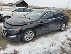 Chevrolet Malibu lt salvage cars for sale: 2021 Chevrolet Malibu LT