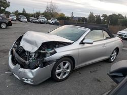 Toyota Camry Sola salvage cars for sale: 2008 Toyota Camry Solara SE