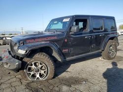 Jeep salvage cars for sale: 2021 Jeep Wrangler Unlimited Rubicon