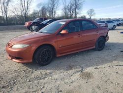 Mazda salvage cars for sale: 2004 Mazda 6 S