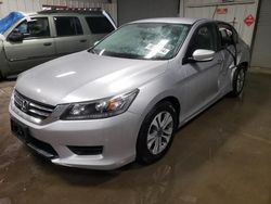 Honda Accord salvage cars for sale: 2014 Honda Accord LX