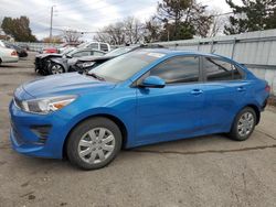 KIA rio salvage cars for sale: 2022 KIA Rio LX