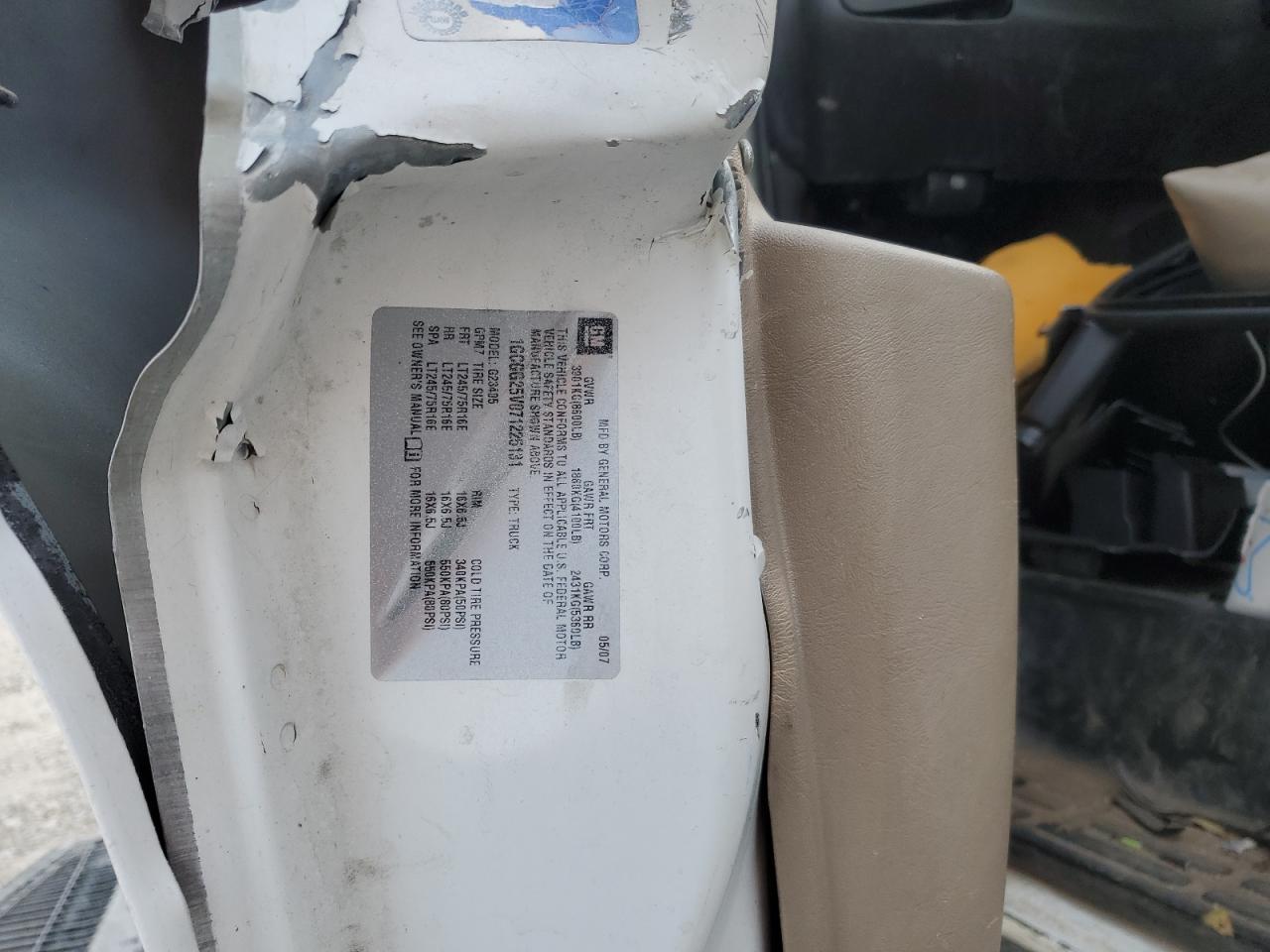 2007 Chevrolet Express G2500
