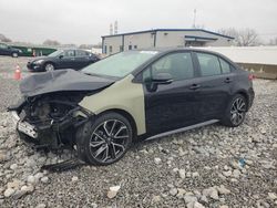 Toyota Corolla salvage cars for sale: 2022 Toyota Corolla SE