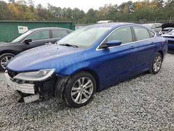 Chrysler salvage cars for sale: 2015 Chrysler 200 Limited