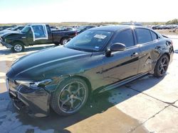 Alfa Romeo salvage cars for sale: 2019 Alfa Romeo Giulia TI