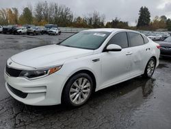 KIA Optima salvage cars for sale: 2016 KIA Optima LX