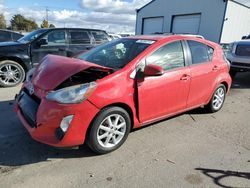 Toyota Prius salvage cars for sale: 2015 Toyota Prius C