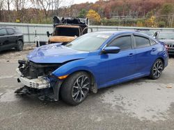 Honda Civic salvage cars for sale: 2017 Honda Civic SI