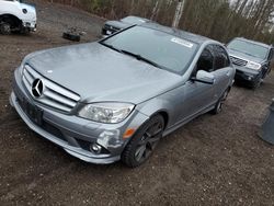 Mercedes-Benz c-Class salvage cars for sale: 2010 Mercedes-Benz C 350 4matic