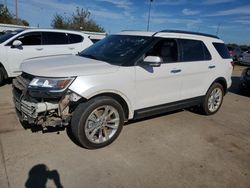 Salvage cars for sale from Copart Oklahoma City, OK: 2018 Ford Explorer Limited