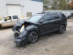 Ford Explorer salvage cars for sale: 2015 Ford Explorer Sport