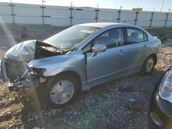 Honda Civic salvage cars for sale: 2006 Honda Civic Hybrid