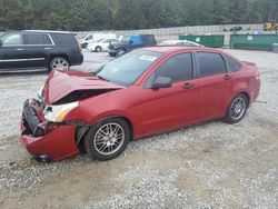 Salvage cars for sale from Copart Gainesville, GA: 2010 Ford Focus SE