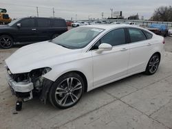 Ford Fusion salvage cars for sale: 2019 Ford Fusion Titanium