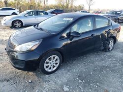 KIA rio salvage cars for sale: 2013 KIA Rio LX