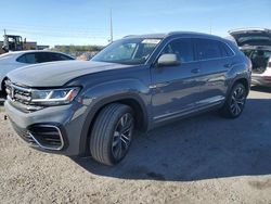 Volkswagen salvage cars for sale: 2021 Volkswagen Atlas Cross Sport SEL R-Line