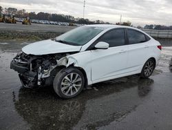 Hyundai salvage cars for sale: 2017 Hyundai Accent SE