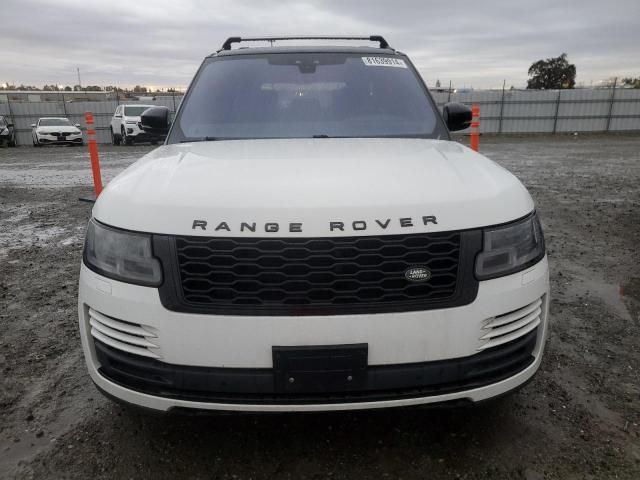 2019 Land Rover Range Rover HSE