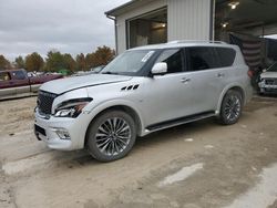 Infiniti salvage cars for sale: 2017 Infiniti QX80 Base