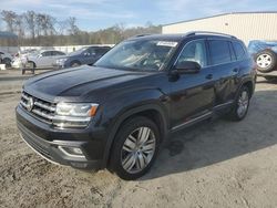 Volkswagen Atlas salvage cars for sale: 2019 Volkswagen Atlas SEL Premium