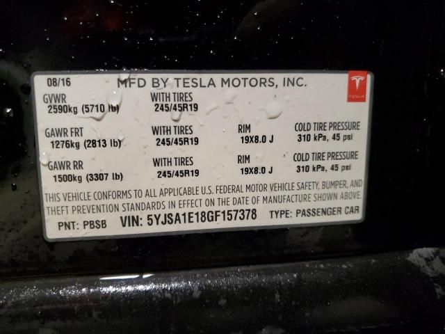 2016 Tesla Model S