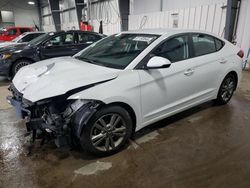 Hyundai salvage cars for sale: 2018 Hyundai Elantra SEL