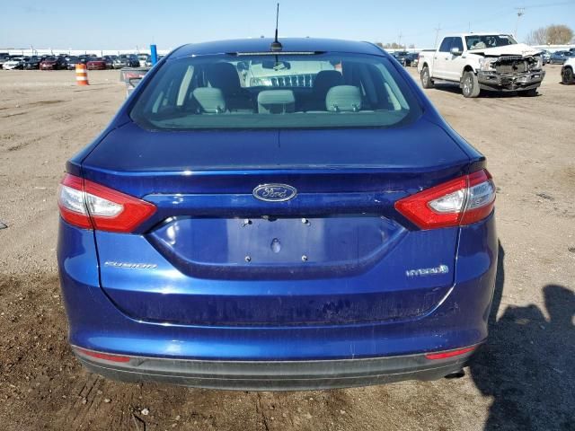 2015 Ford Fusion S Hybrid