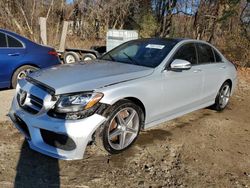 Mercedes-Benz c-Class salvage cars for sale: 2016 Mercedes-Benz C 300 4matic