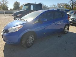 Vehiculos salvage en venta de Copart Wichita, KS: 2015 Nissan Versa Note S