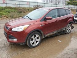 Salvage cars for sale from Copart Davison, MI: 2015 Ford Escape SE