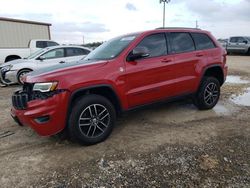 Jeep salvage cars for sale: 2018 Jeep Grand Cherokee Trailhawk