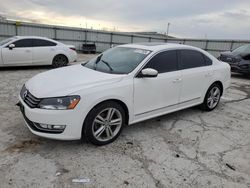 Volkswagen Passat salvage cars for sale: 2013 Volkswagen Passat SEL