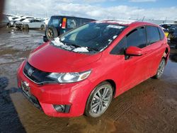 Honda fit salvage cars for sale: 2015 Honda FIT EX