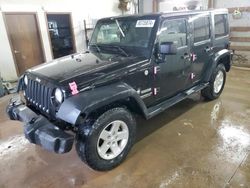 Jeep salvage cars for sale: 2014 Jeep Wrangler Unlimited Sport