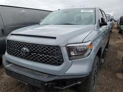 Toyota Tundra salvage cars for sale: 2018 Toyota Tundra Crewmax Limited