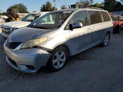 Toyota Sienna le salvage cars for sale: 2011 Toyota Sienna LE