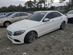 Mercedes-Benz c-Class salvage cars for sale: 2018 Mercedes-Benz C300