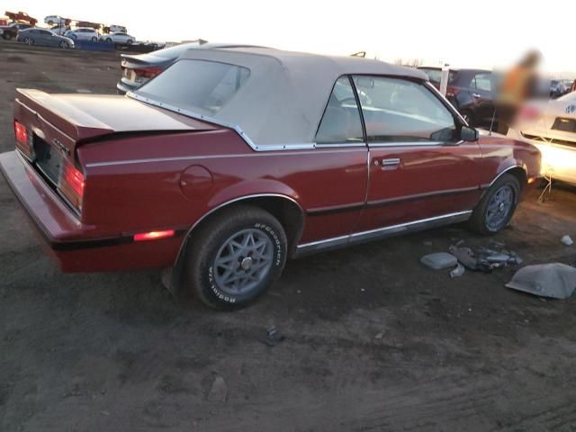 1985 Chevrolet Cavalier T