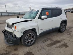 Jeep Renegade salvage cars for sale: 2016 Jeep Renegade Limited