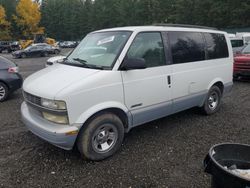 Chevrolet Astro salvage cars for sale: 2000 Chevrolet Astro