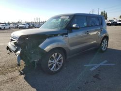 KIA salvage cars for sale: 2015 KIA Soul +