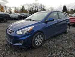 Hyundai Accent salvage cars for sale: 2017 Hyundai Accent SE