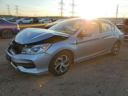 Honda Accord salvage cars for sale: 2017 Honda Accord LX