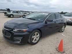 Chevrolet Malibu salvage cars for sale: 2016 Chevrolet Malibu LS