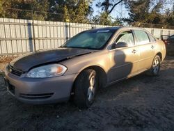 Chevrolet Impala salvage cars for sale: 2007 Chevrolet Impala LT