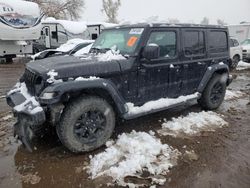 Jeep Wrangler salvage cars for sale: 2020 Jeep Wrangler Unlimited Sport