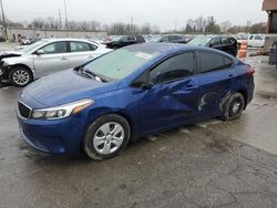 Salvage cars for sale from Copart Fort Wayne, IN: 2017 KIA Forte LX