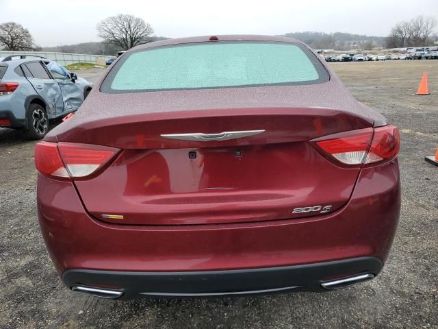 2015 Chrysler 200 S