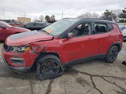 Jeep Compass salvage cars for sale: 2018 Jeep Compass Trailhawk